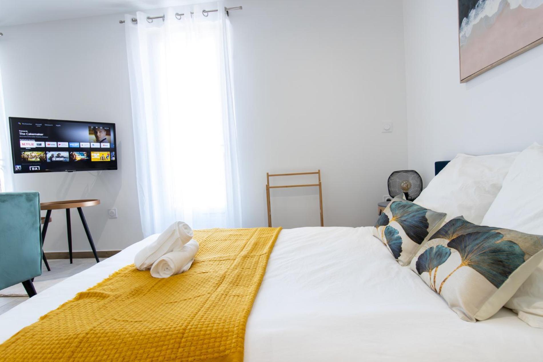 Elegant Studio Climatise 'Alma 2' - Coeur De Beziers - Wifi Fibre - Netflix Buitenkant foto