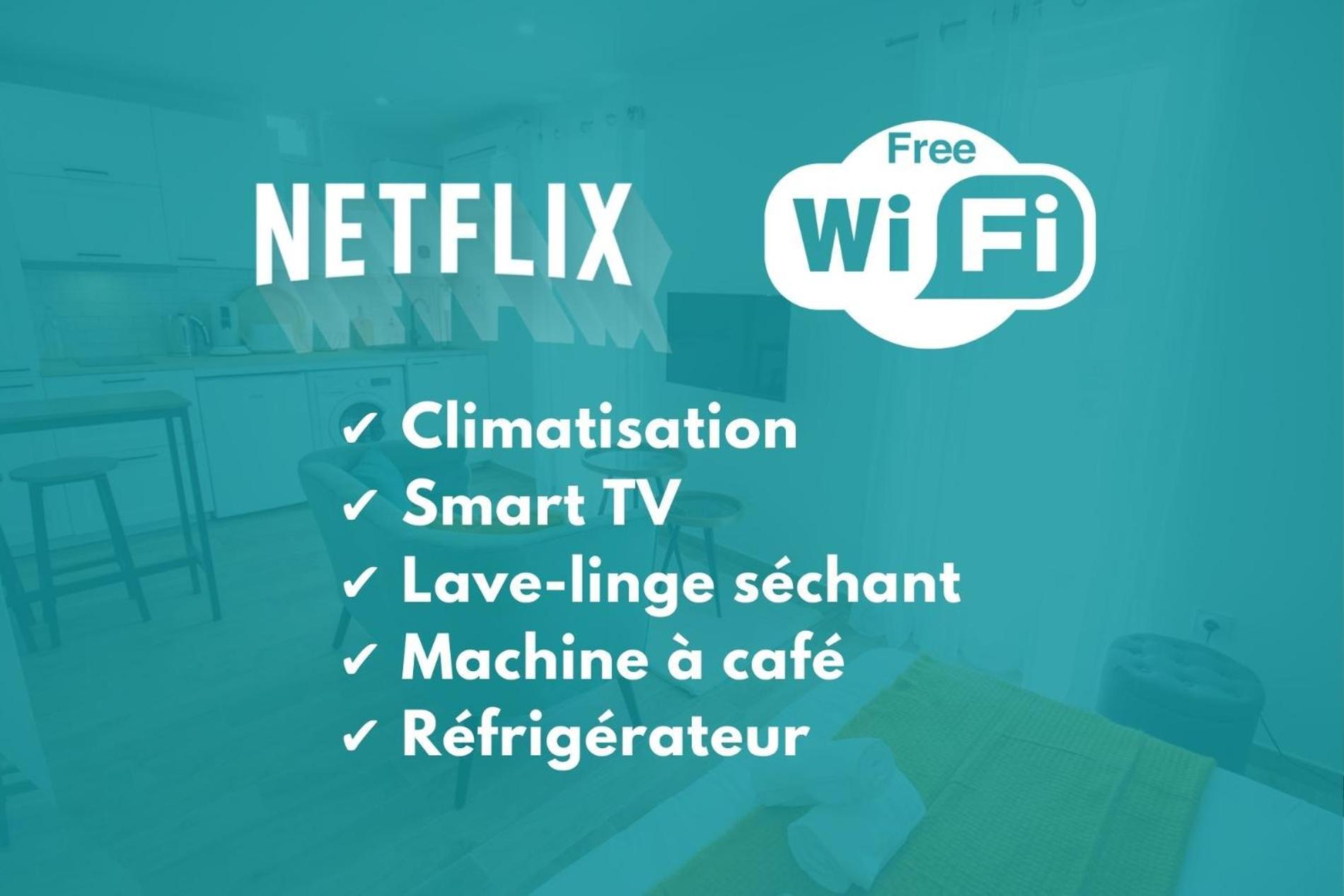 Elegant Studio Climatise 'Alma 2' - Coeur De Beziers - Wifi Fibre - Netflix Buitenkant foto