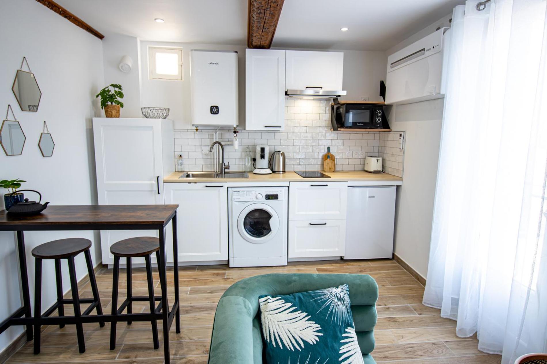 Elegant Studio Climatise 'Alma 2' - Coeur De Beziers - Wifi Fibre - Netflix Buitenkant foto