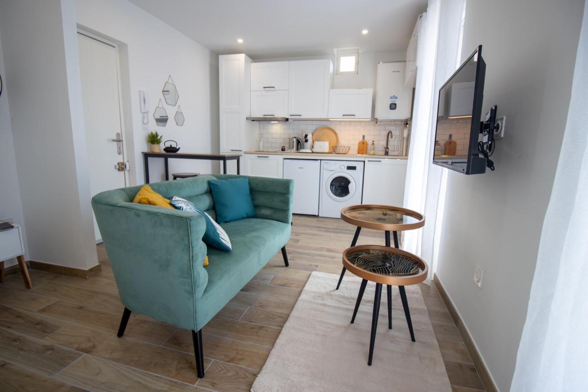 Elegant Studio Climatise 'Alma 2' - Coeur De Beziers - Wifi Fibre - Netflix Buitenkant foto